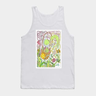 Mr Squiggly Hidden Easter Bunny Tank Top